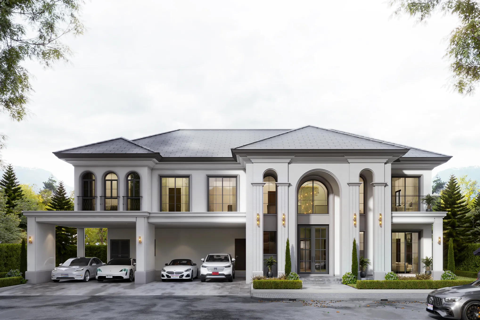 Perfect Life Construction ศูนย์รับสร้างบ้าน แบบบ้าน Crown Heights รูปที่ 1