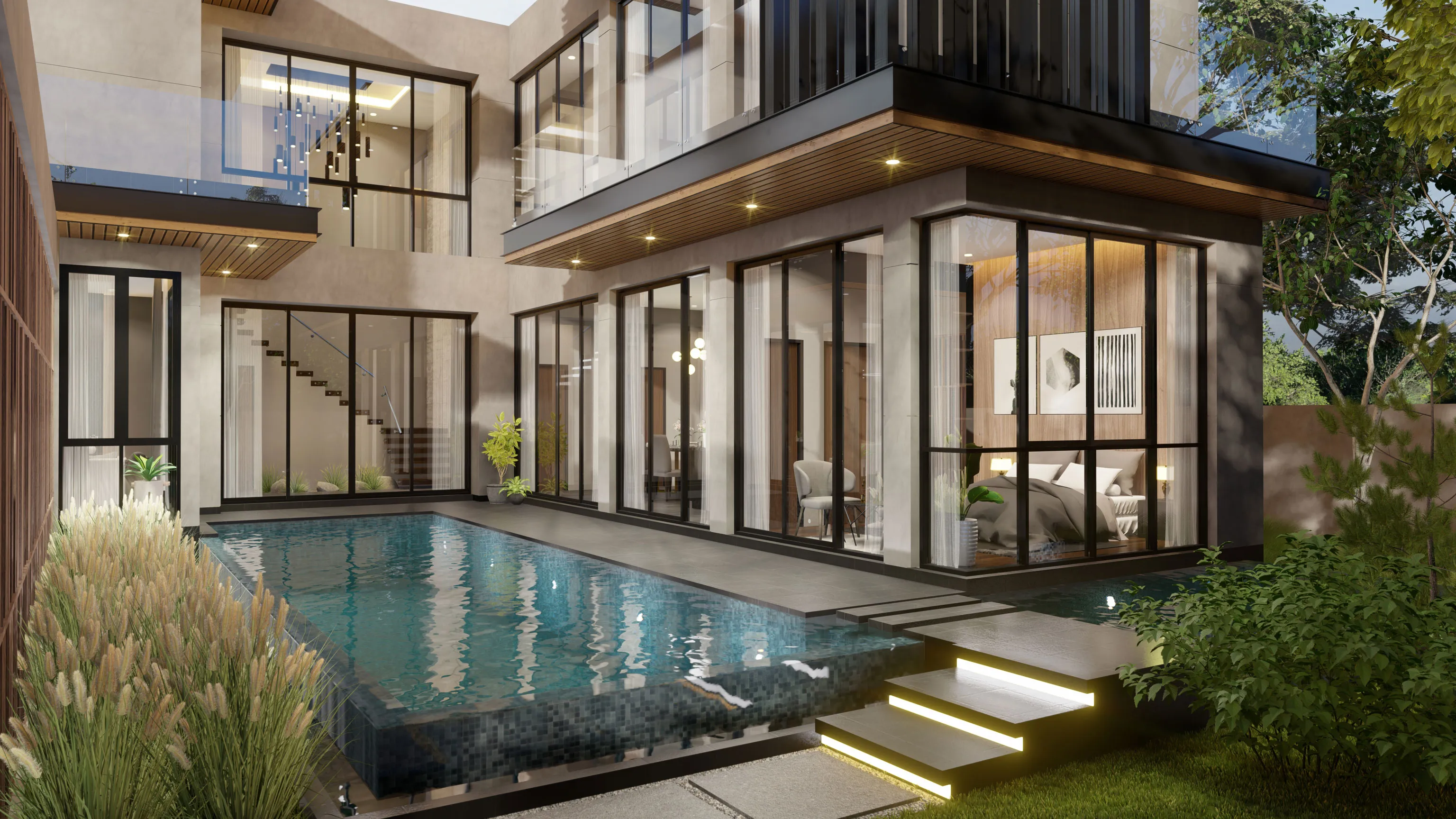 Perfect Life Construction ศูนย์รับสร้างบ้าน แบบบ้าน Modern รูปที่ 5