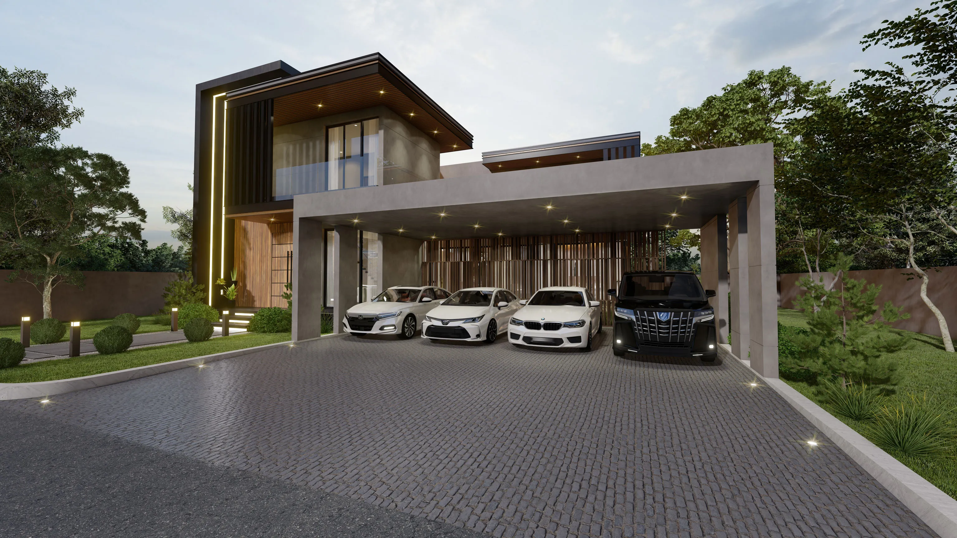 Perfect Life Construction ศูนย์รับสร้างบ้าน แบบบ้าน Modern รูปที่ 3