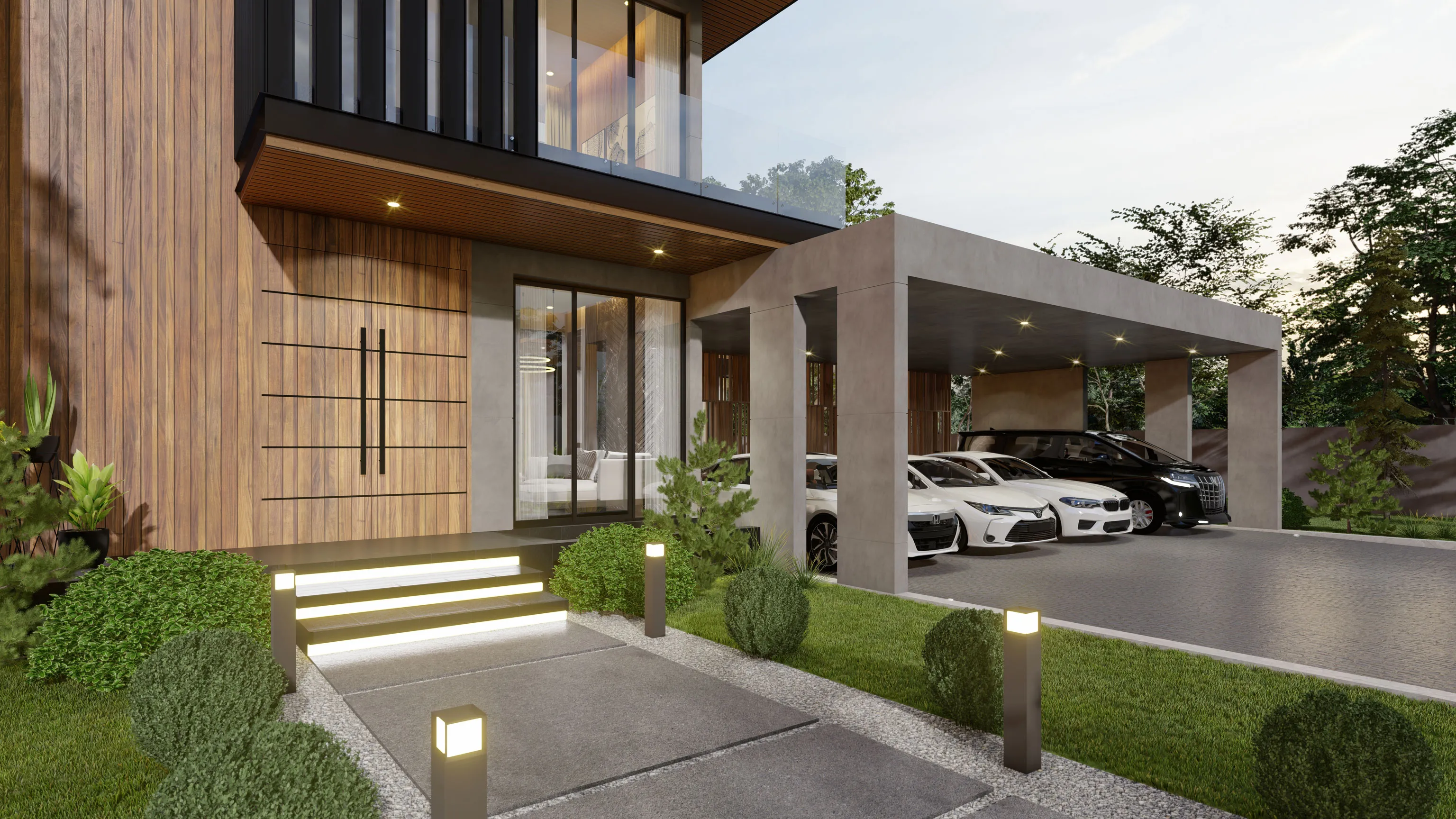 Perfect Life Construction ศูนย์รับสร้างบ้าน แบบบ้าน Modern รูปที่ 2
