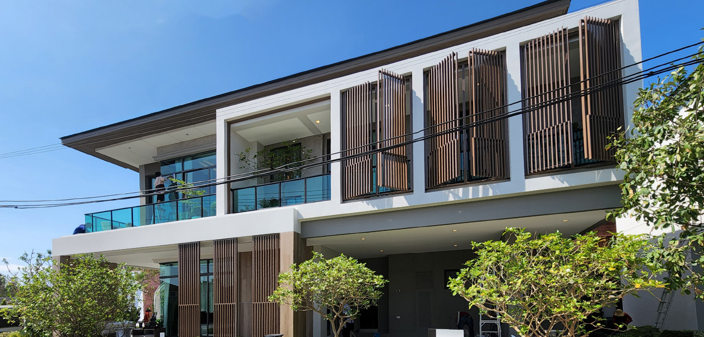 Perfect Life Construction ศูนย์รับสร้างบ้าน ผลงานรับสร้างบ้าน Bangkok Boulevard Bangna-Srinakarin บ้านเดี่ยว