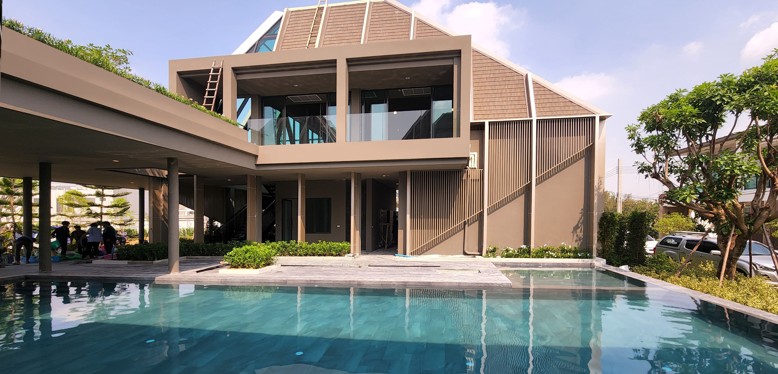 Perfect Life Construction ศูนย์รับสร้างบ้าน ผลงานรับสร้างบ้าน Bangkok Boulevard Bangna-Srinakarin สโมสร