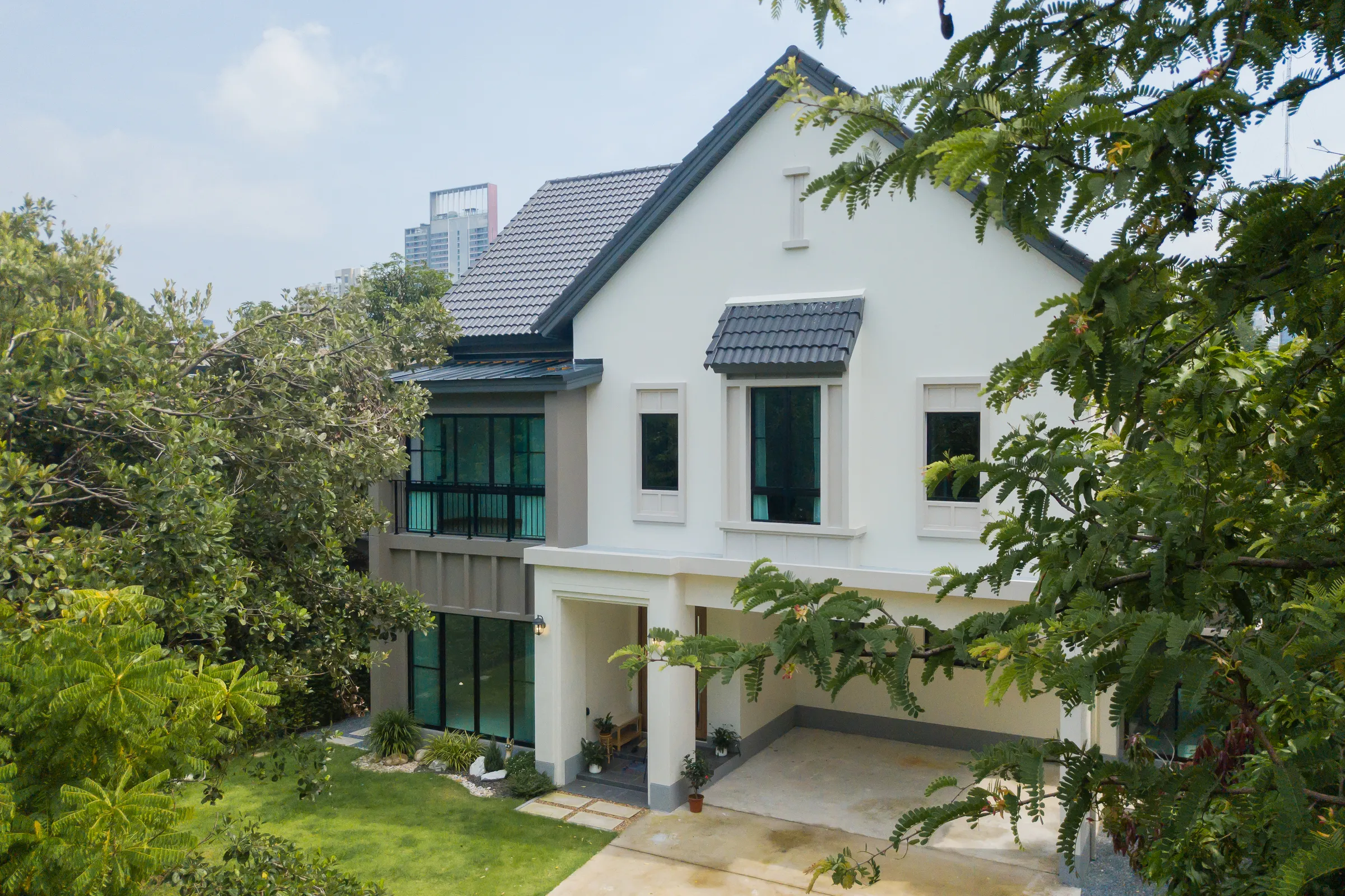 Perfect Life Construction ศูนย์รับสร้างบ้าน ภาพผลงาน คุณจิราภา บ้านเดี่ยว รูปที่ 2